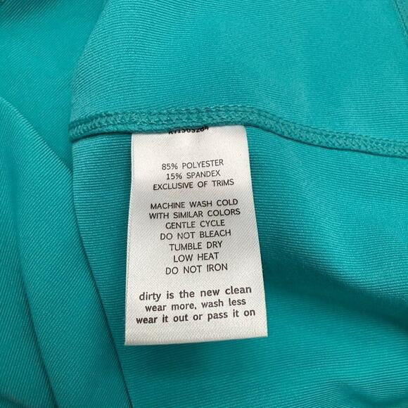 Toad&Co Women's Tech Tomboy Racerback Athletic Dress Teal - Picture 3 of 10